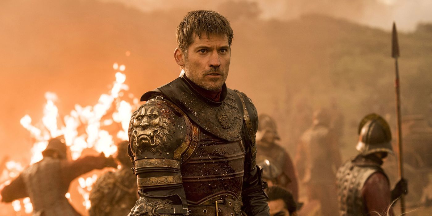 Jaime Lannister on battleground in Game Of Thrones