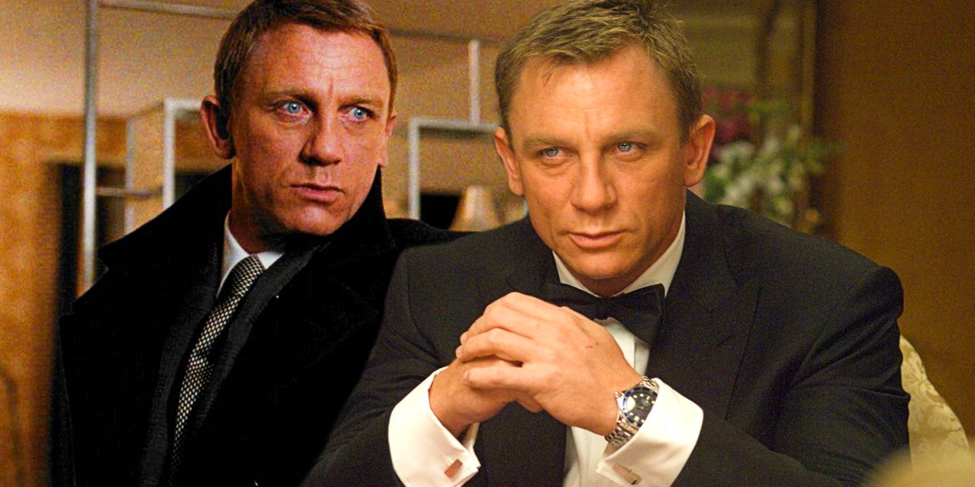 James Bond Quantum de Solace Casino Royale Daniel Craig