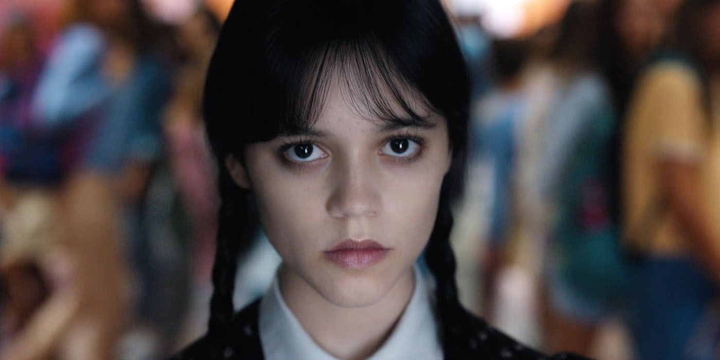 Jenna Ortega na quarta-feira