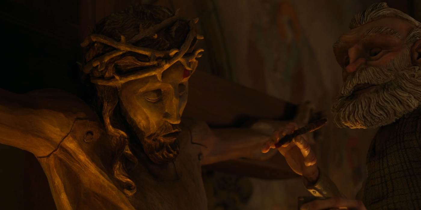 Jesus em Pinóquio 