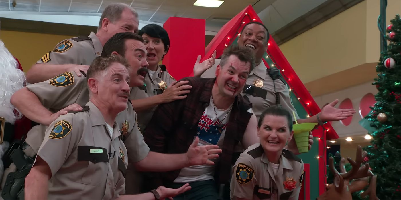 Jim Jeffries em RENO 911 É um assalto maravilhoso