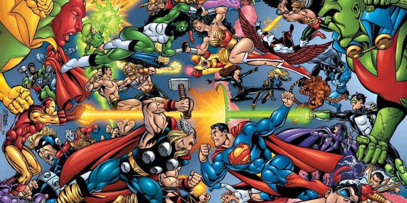 JLA and Avengers comic