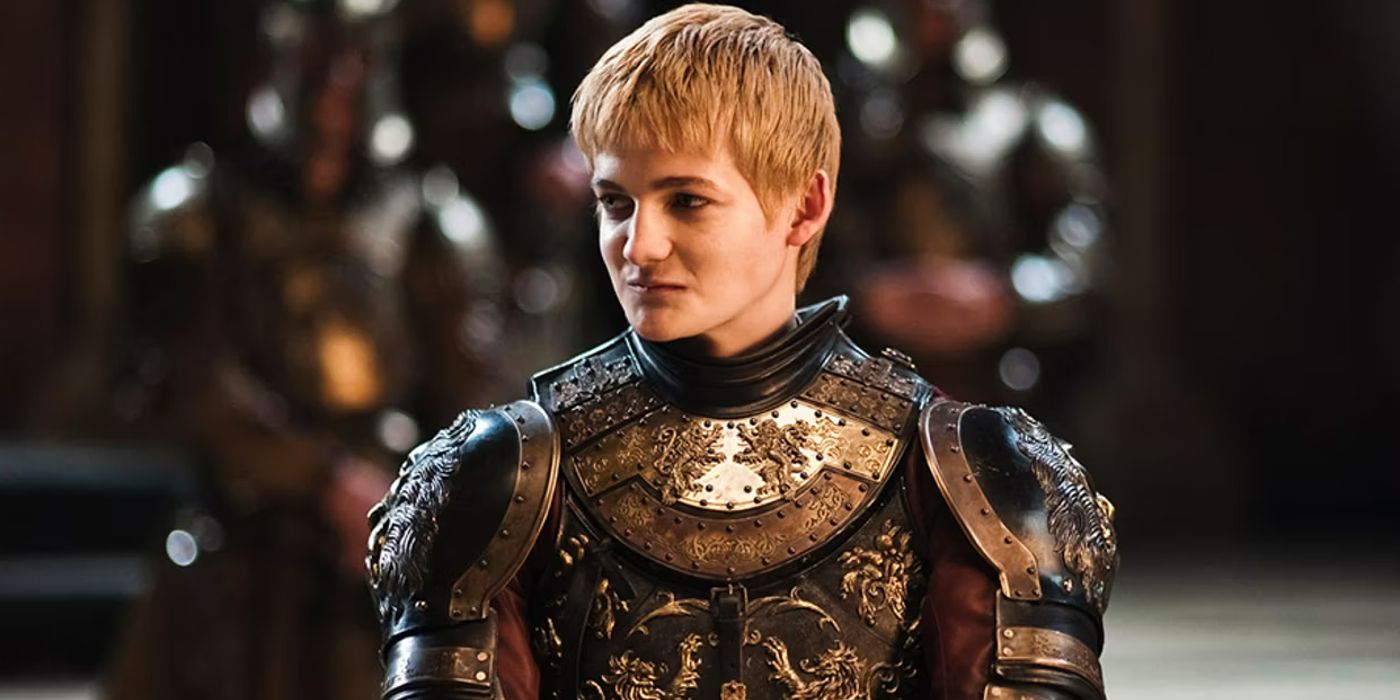 Joffrey in full armor in Game of Thrones