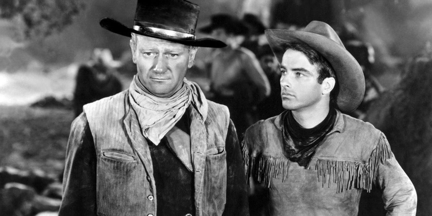 John Wayne as Dunston in Red River 1948