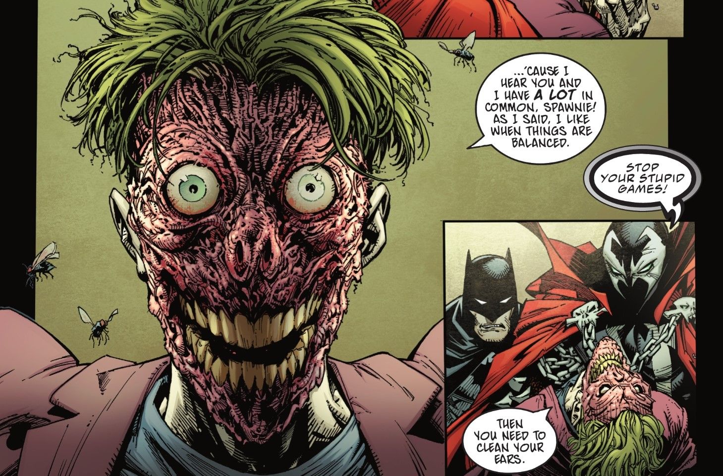 Joker Faceless DC Comics