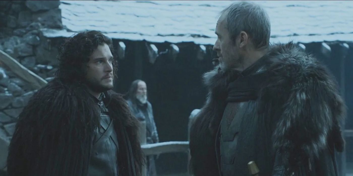 Jon Snow and Stannis Baratheon Relationship