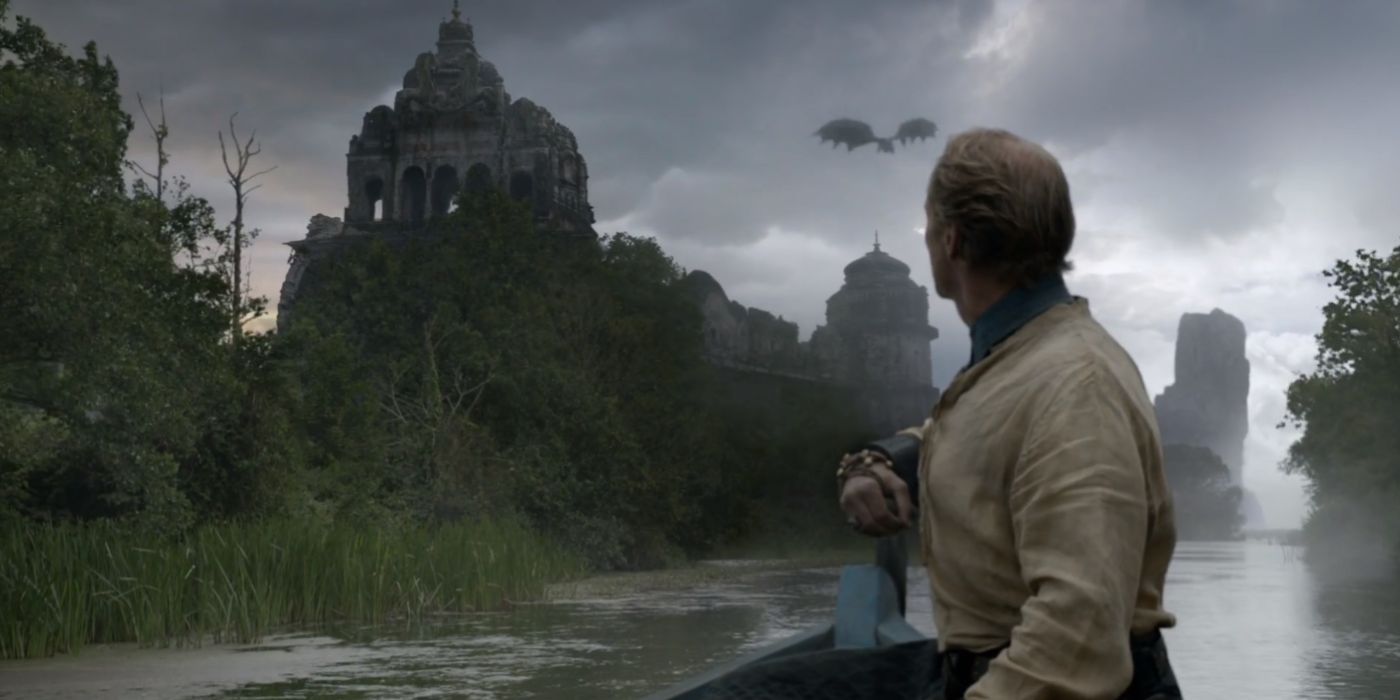 Jorah Mormont Riding Through Valyria