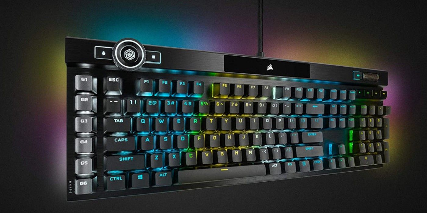 K100 RGB optical mechanical gaming keyboard