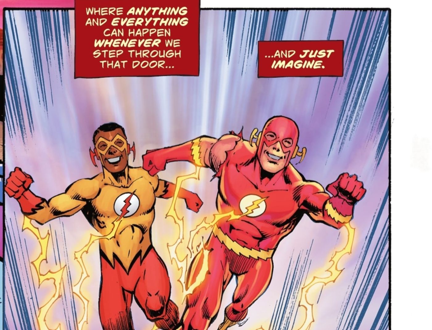 Kid Flash e Flash Dark Crisis Big Bang DC Comics