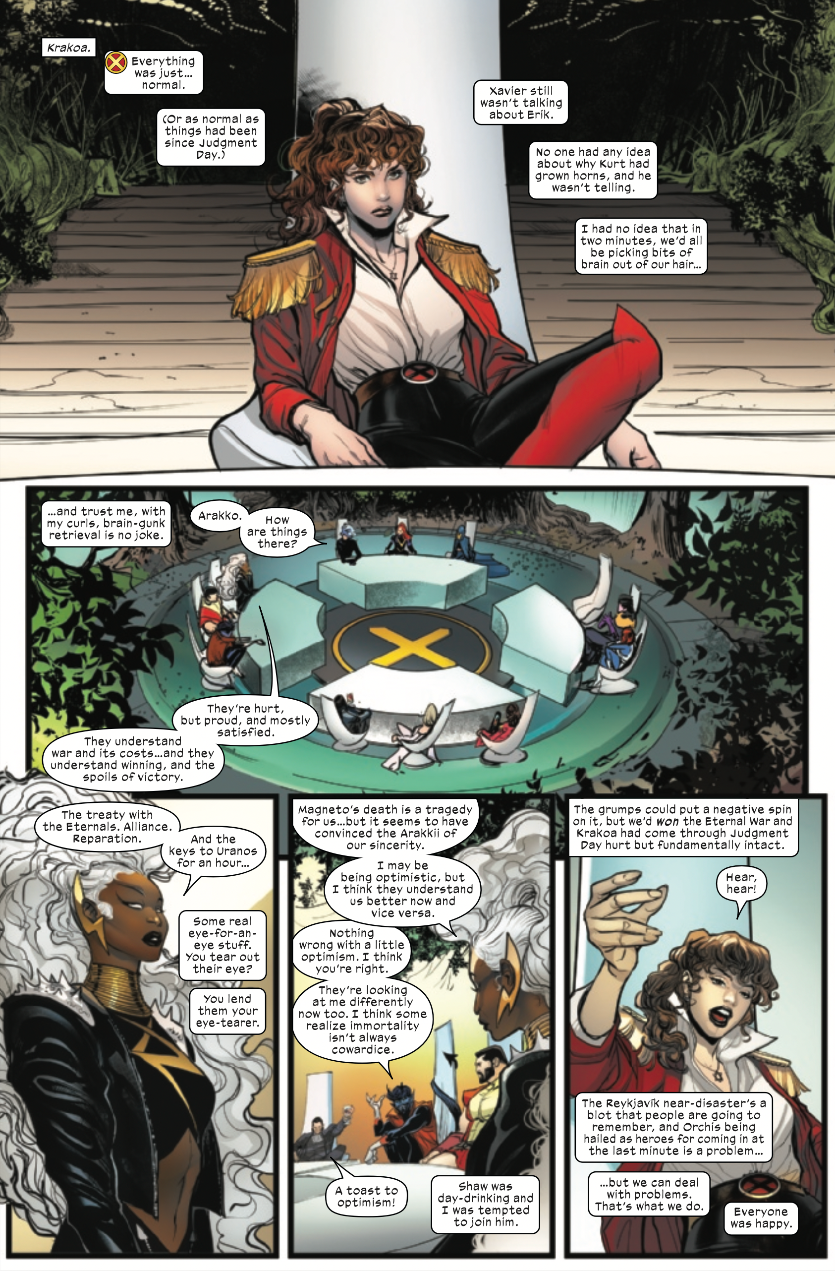 Kitty Pryde on the X-Men's Quiet Council