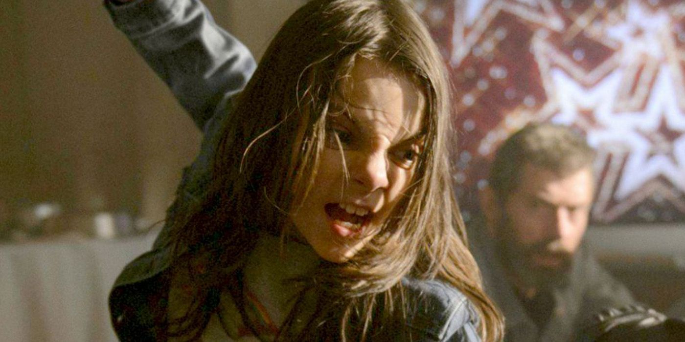 laura played by dafne keen in logan