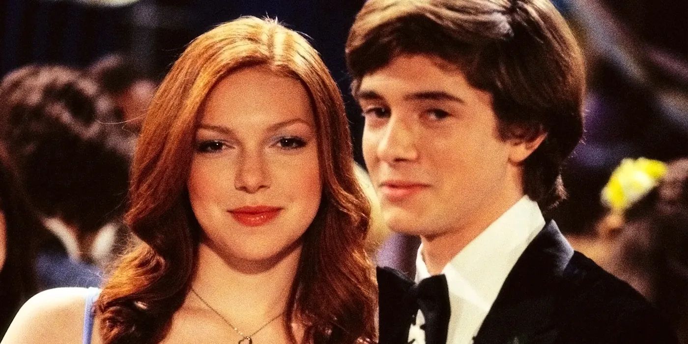 Laura Prepon as Donna and Topher Grace as Eric in That 70s Show