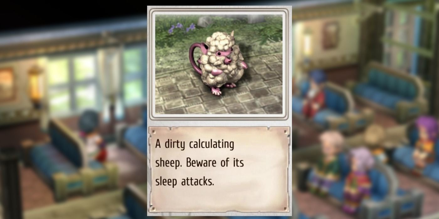 Legend of Heroes Trails from Zero Creepy Sheep Stat Card