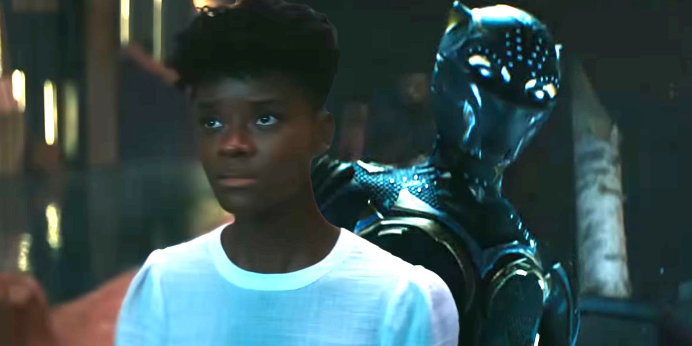 Letitia Wright as Shuri in Black Panther Wakanda Forever