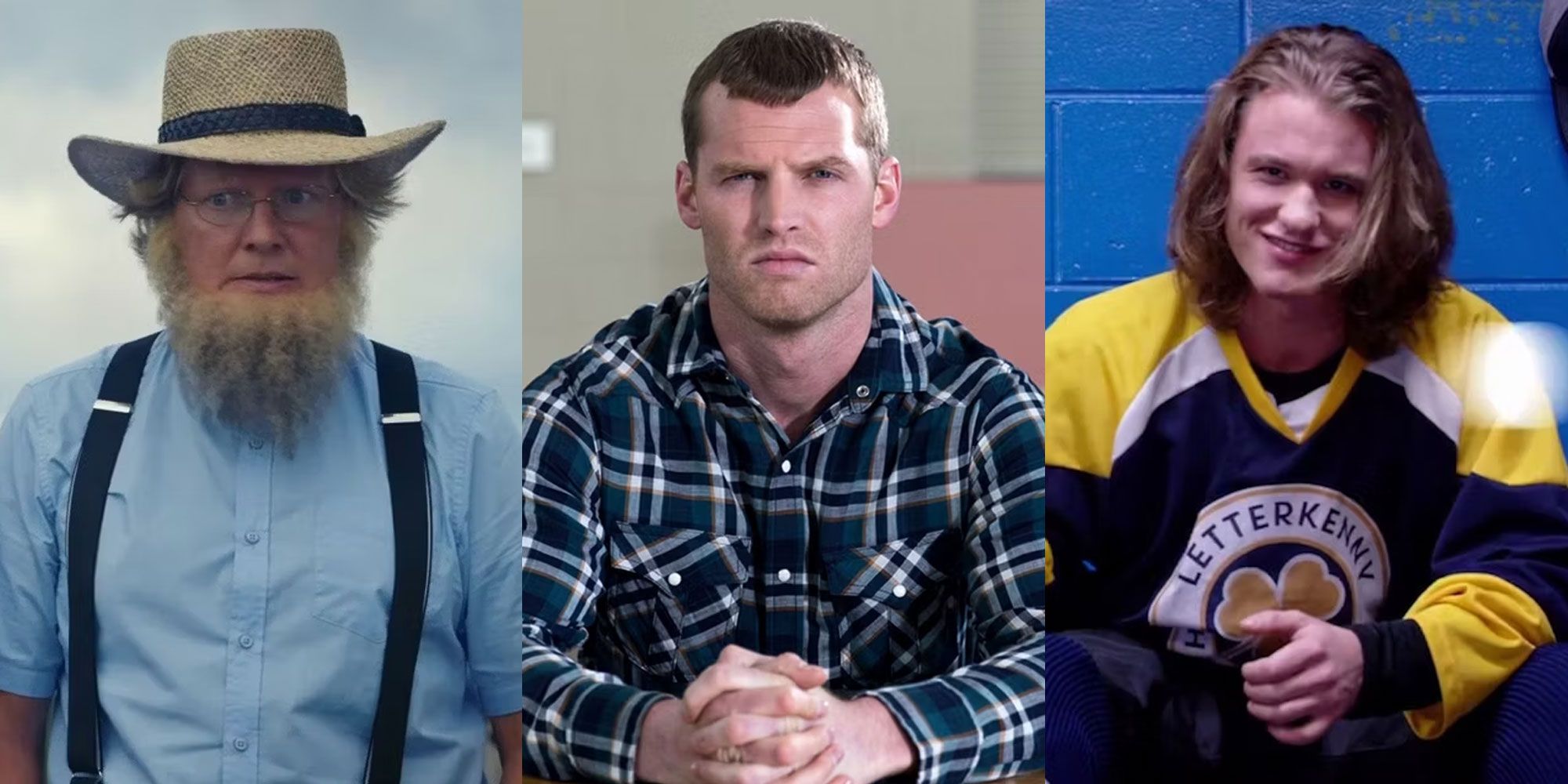 Split image of characters from Letterkenny