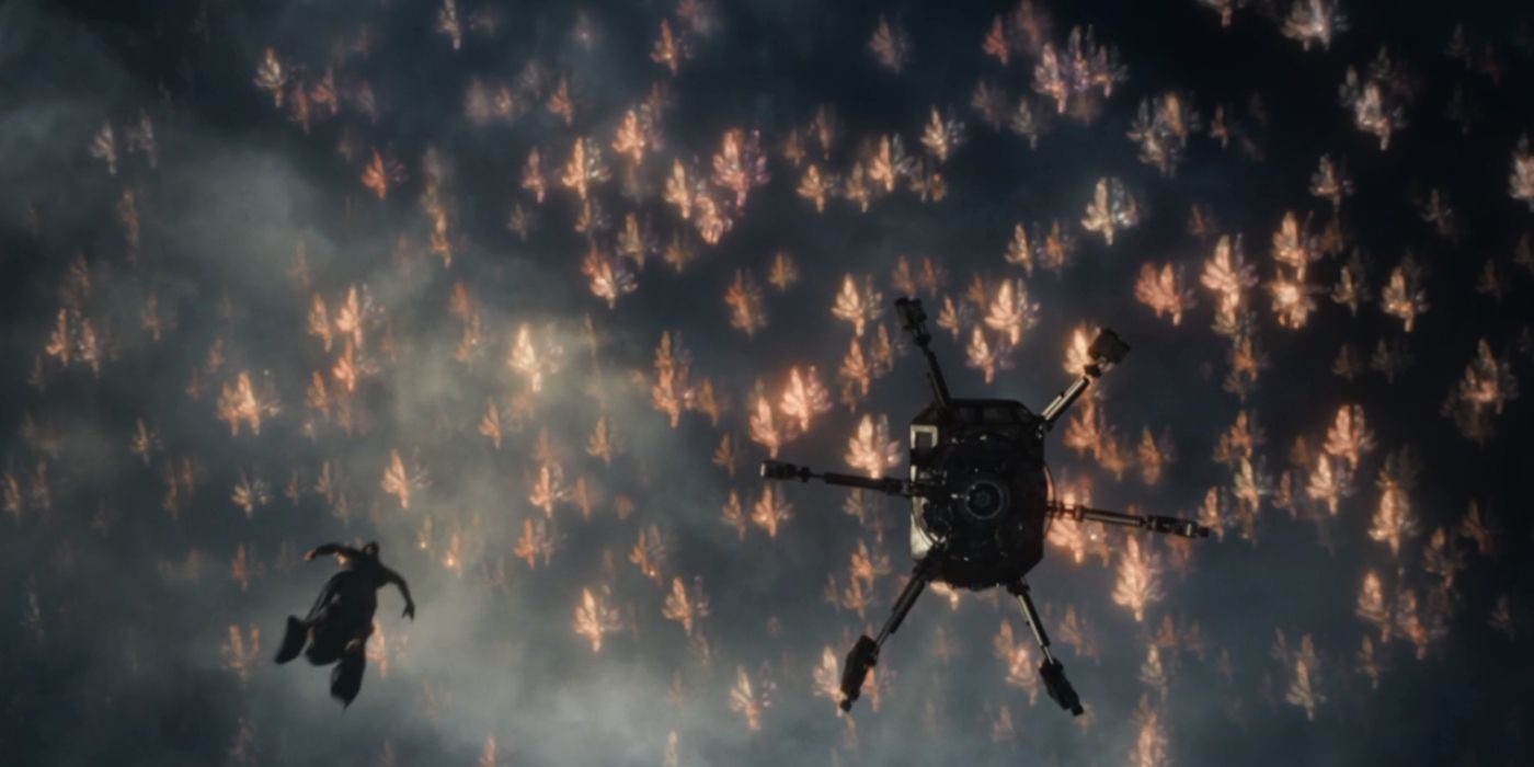 A guerra de Lord Asriel no final da 3ª temporada de His Dark Materials