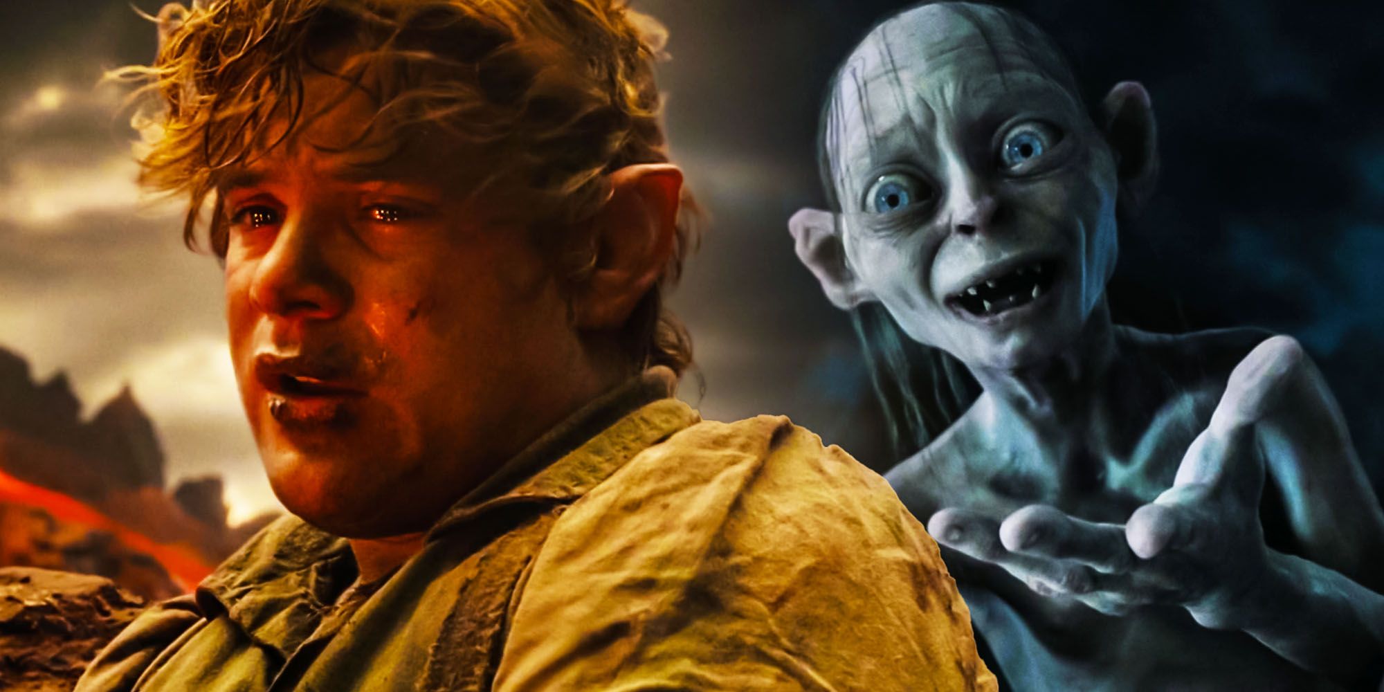 Lord of the rings Gollum Saved Sam