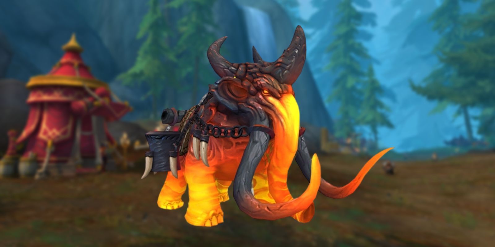 Loyal Magmammoth WoW Dragonflight Mount