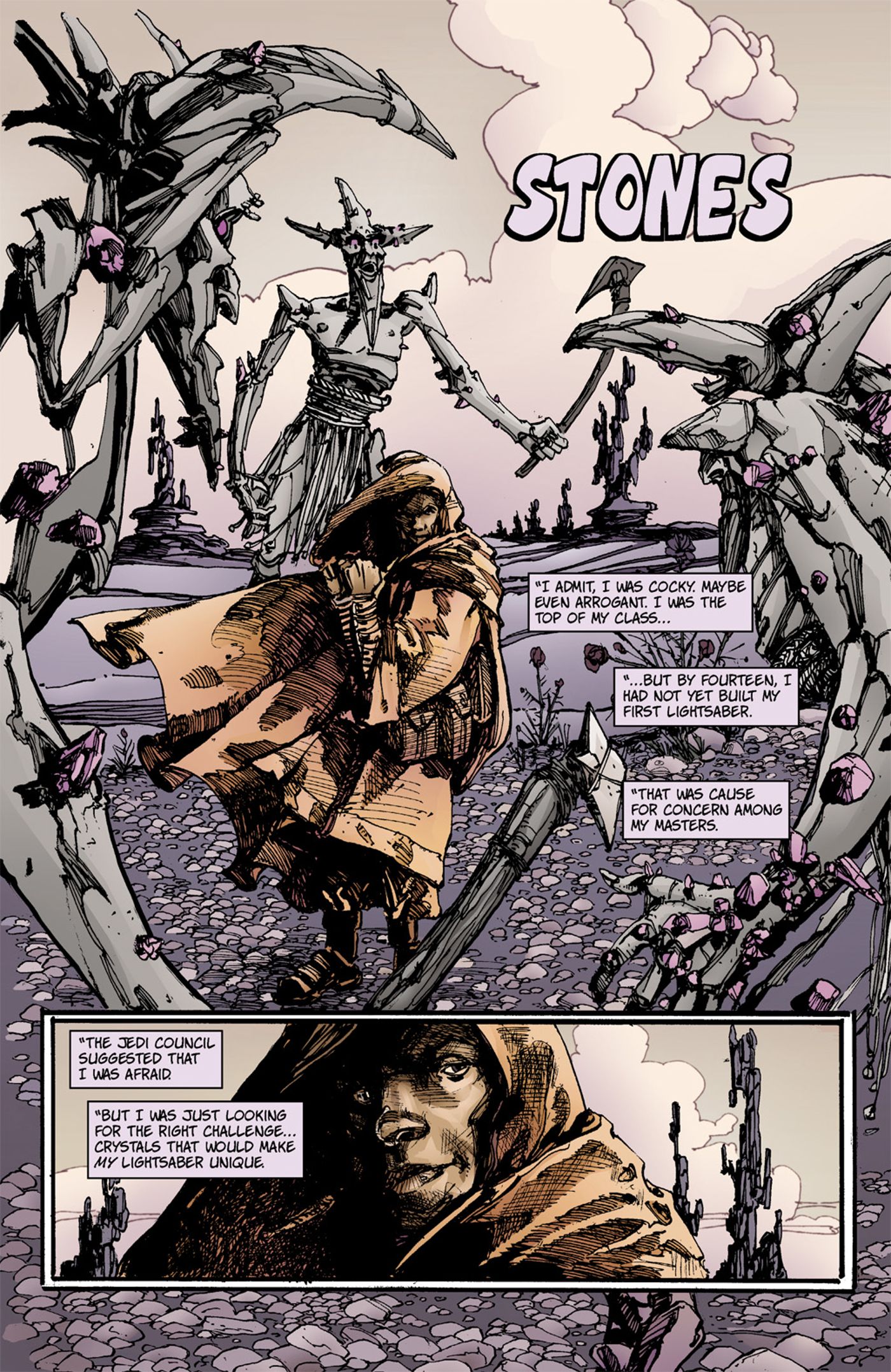 Mace Windu in Star Wars Tales 13