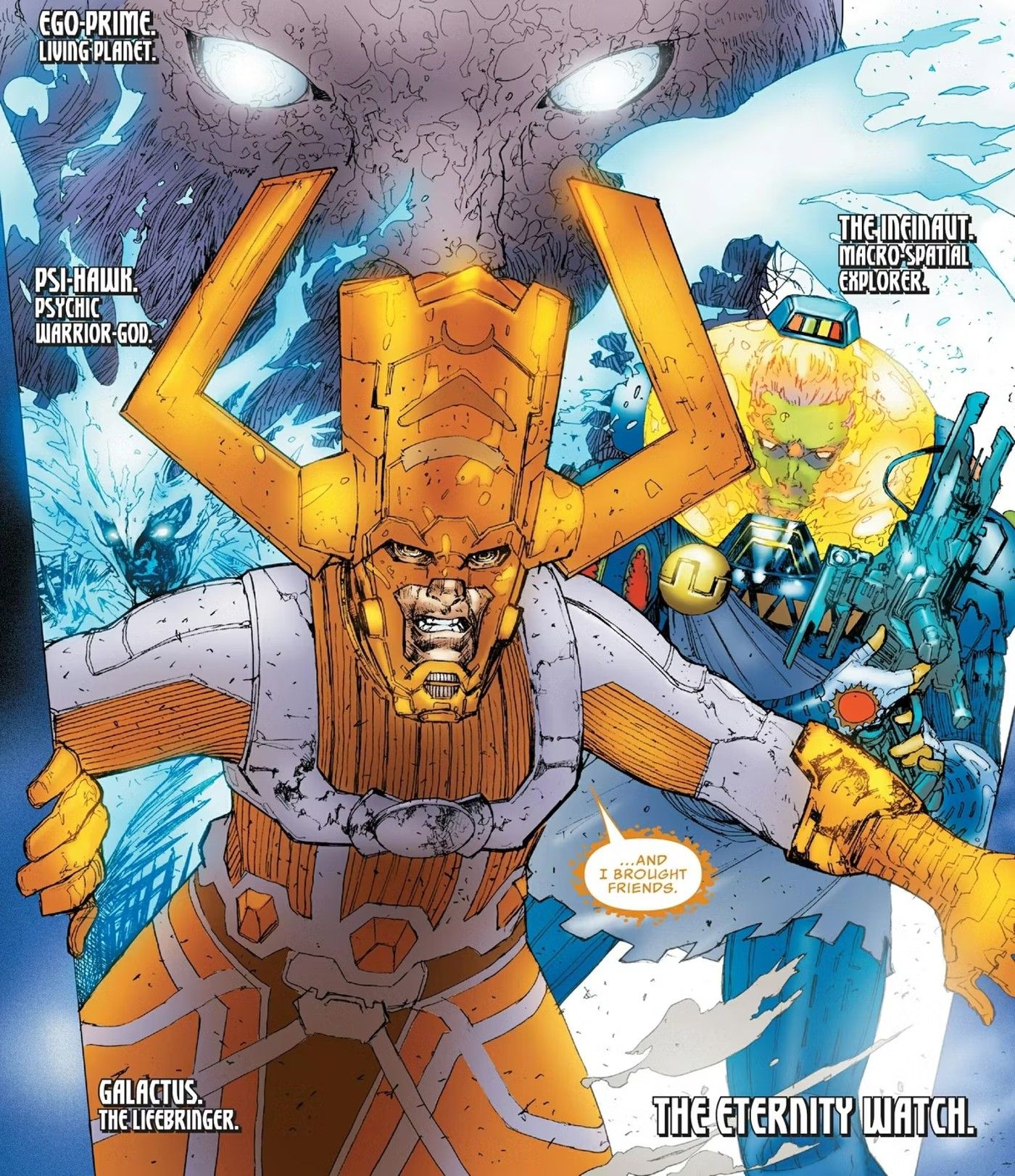 Who Is the Infinaut: Powers & Origin of Marvel’s Galactus-Tier Hero