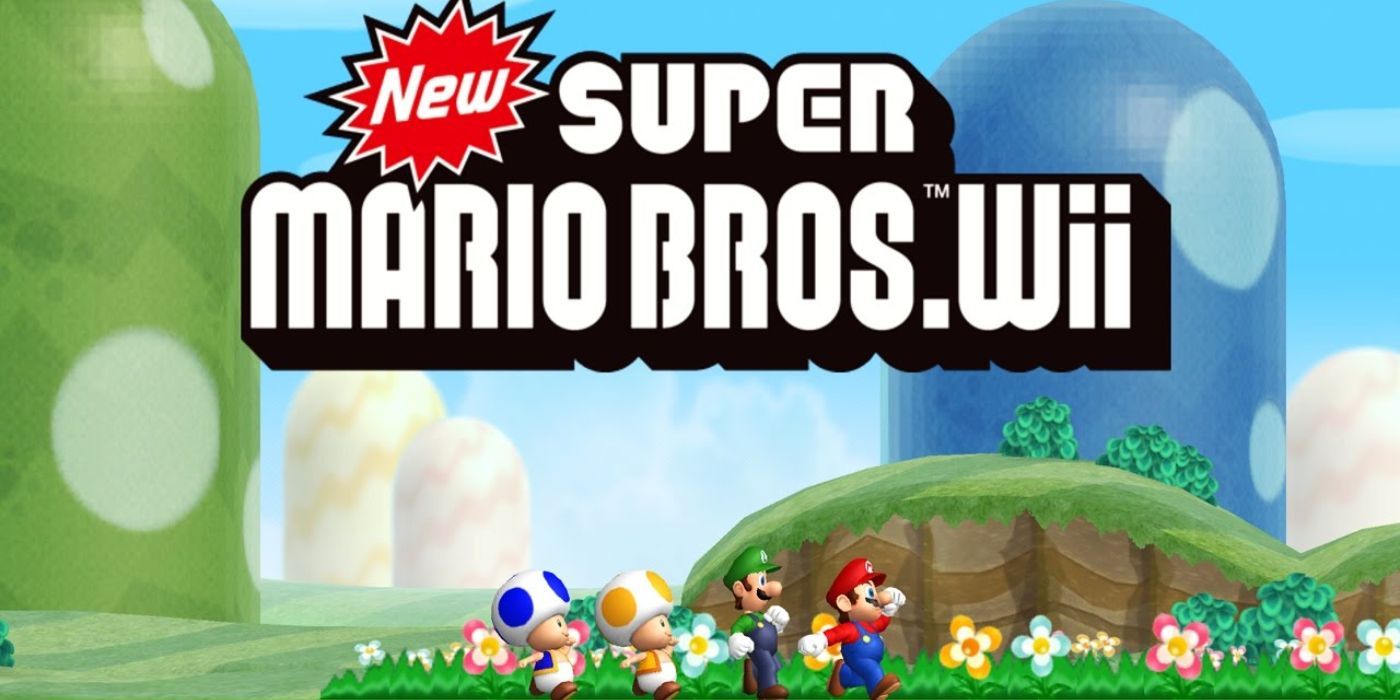 New Super Mario Bros. Wii for the Wii.