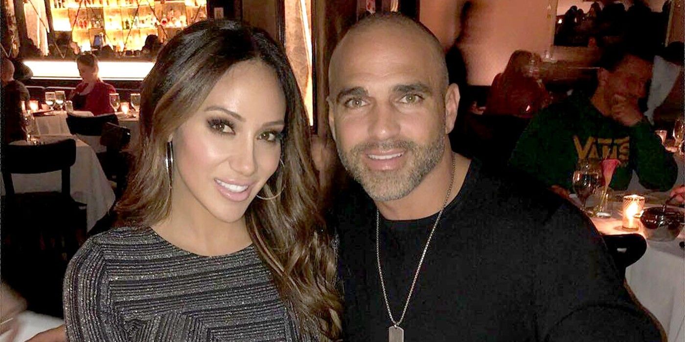 RHONJ's Melissa and Joe Gorga smiling