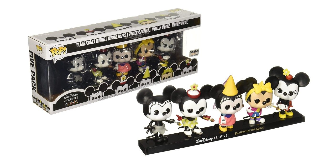 Minnie Mouse 5 Pack Funko Pops on Amazon