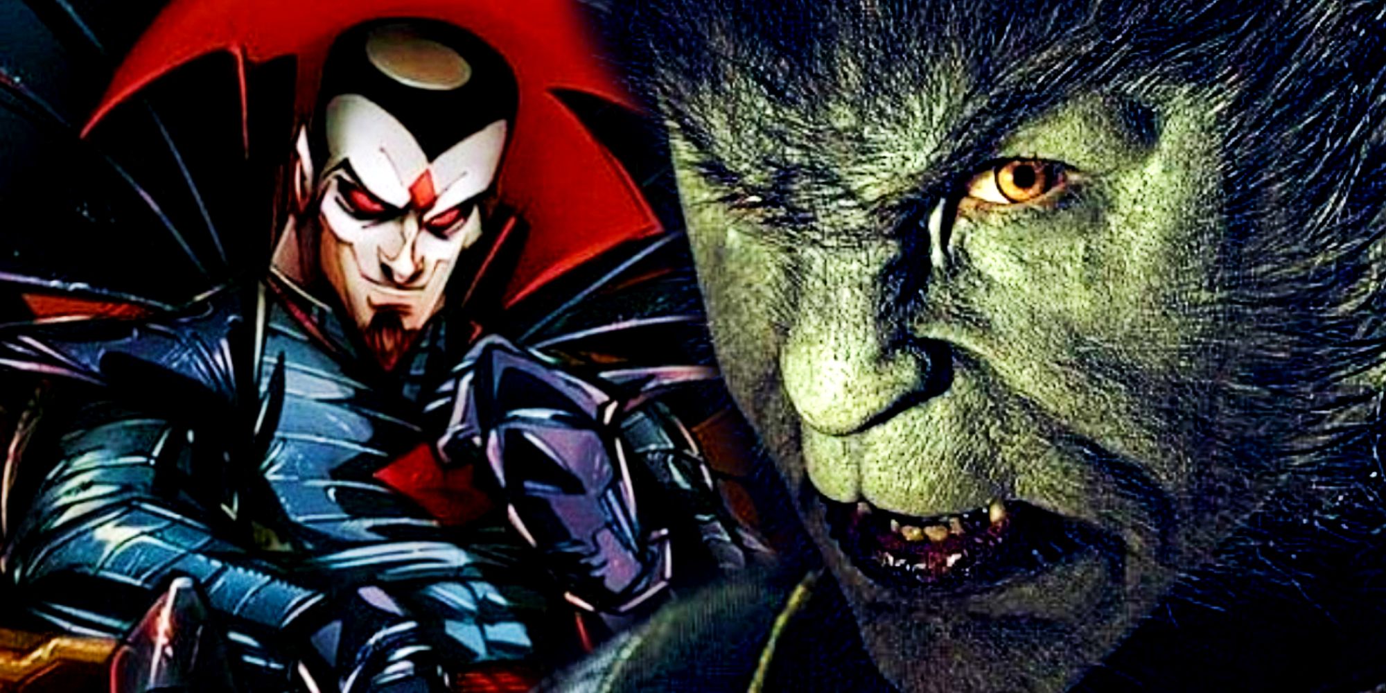 Mr Sinister and Hank McCoy in X-Men Fear The Beast