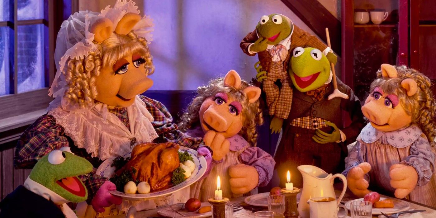 The Cratchit family in The Muppet Christmas Carol