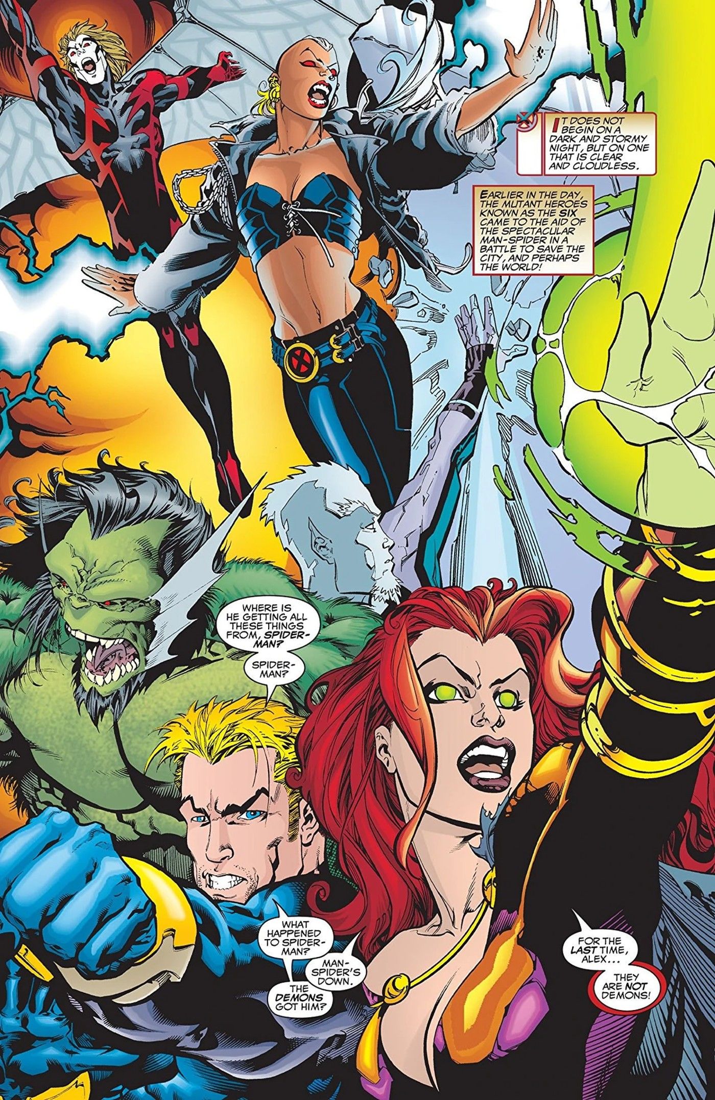 Mutante X #1 Os Seis X-Men Originais