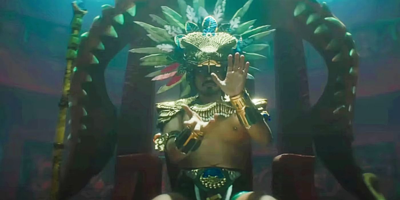 Namor em seu trono em Pantera Negra 2