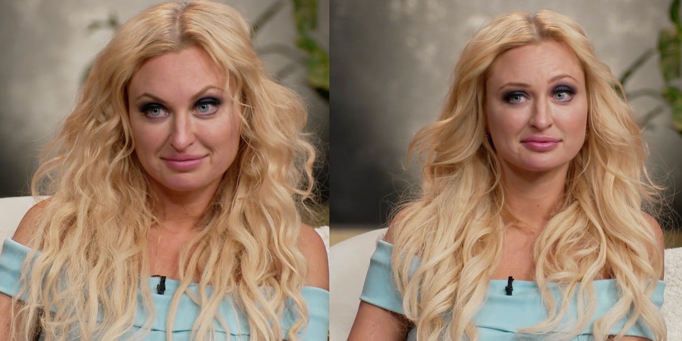 Natalie Mordovtseva Hair Tell-All Part 2 In 90 Day Fiance side by side image