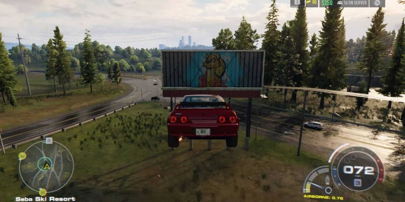 Need for Speed Unbound Billboard One of Eighty in Several Districts of Open World Map