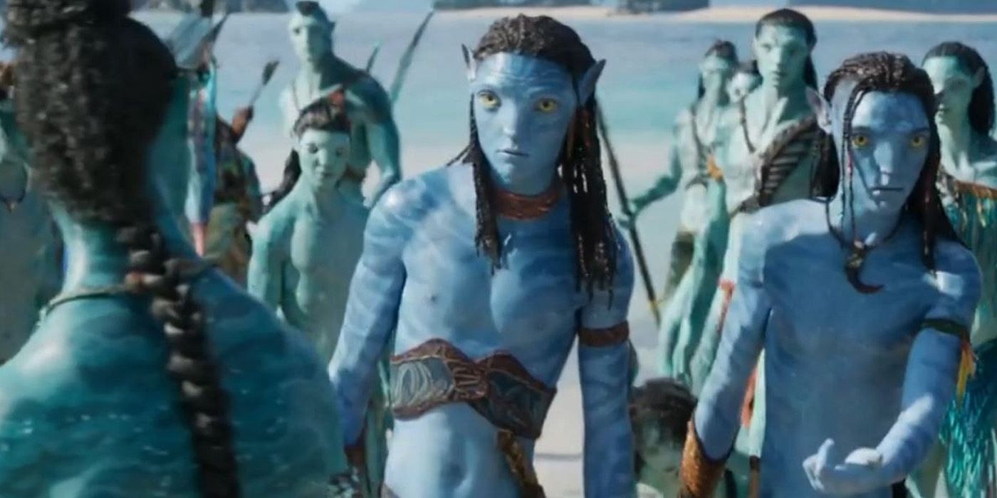 Neteyam by the sea in Avatar: The Way of Water