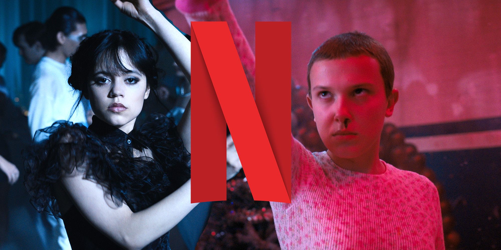 Anúncios da Netflix quarta-feira Stranger Things