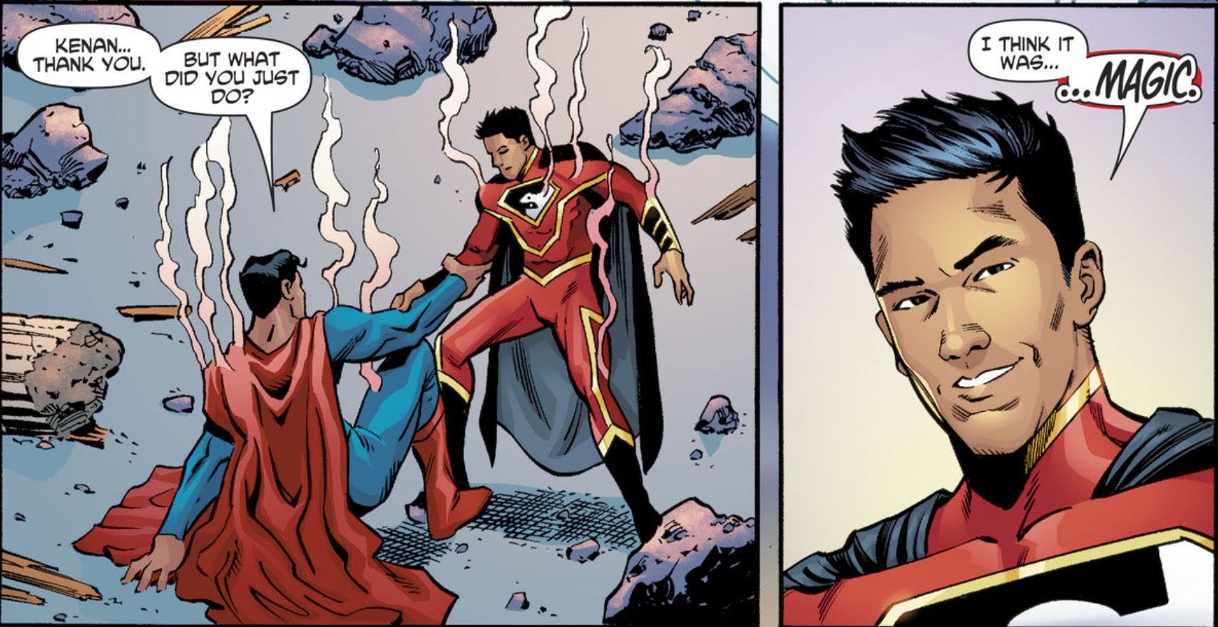 New Super-Man Magic DC Comics