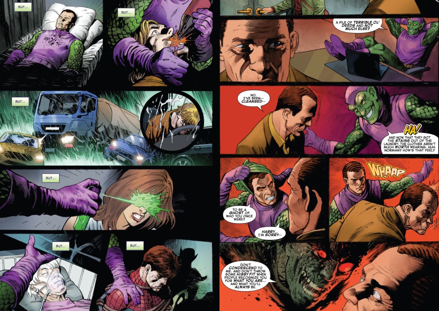 Norman Osborn enfrenta a culpa do duende verde como duende de ouro