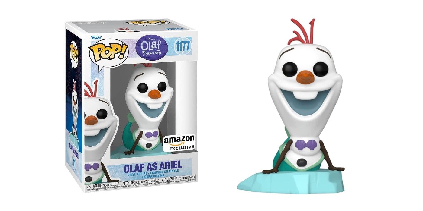Olaf Presents - Olaf as Ariel Funko Pop on Amazon