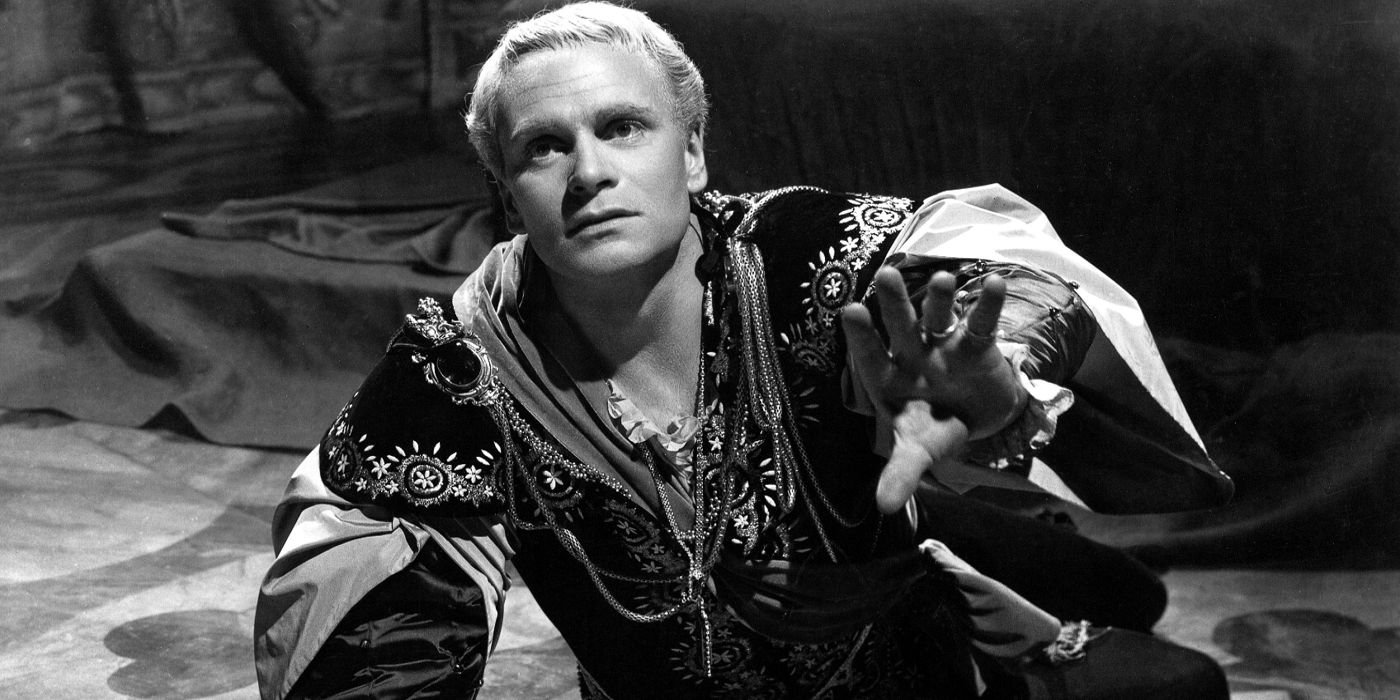 Olivier Lawrence como Hamlet