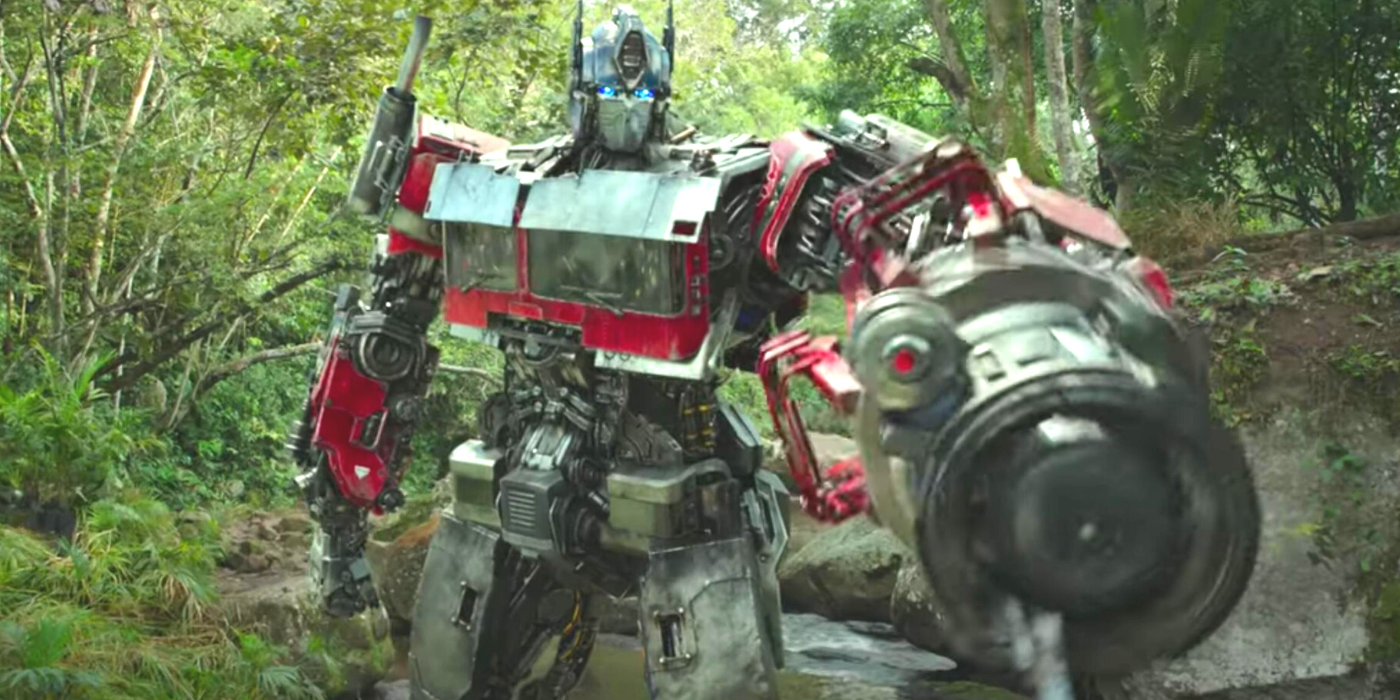 Optimus Prime in Transformers: Rise of the Beasts.