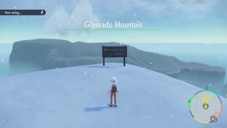 Pokemon Scarlet Violet Paldea's Highest Peak Glaseado Mountain