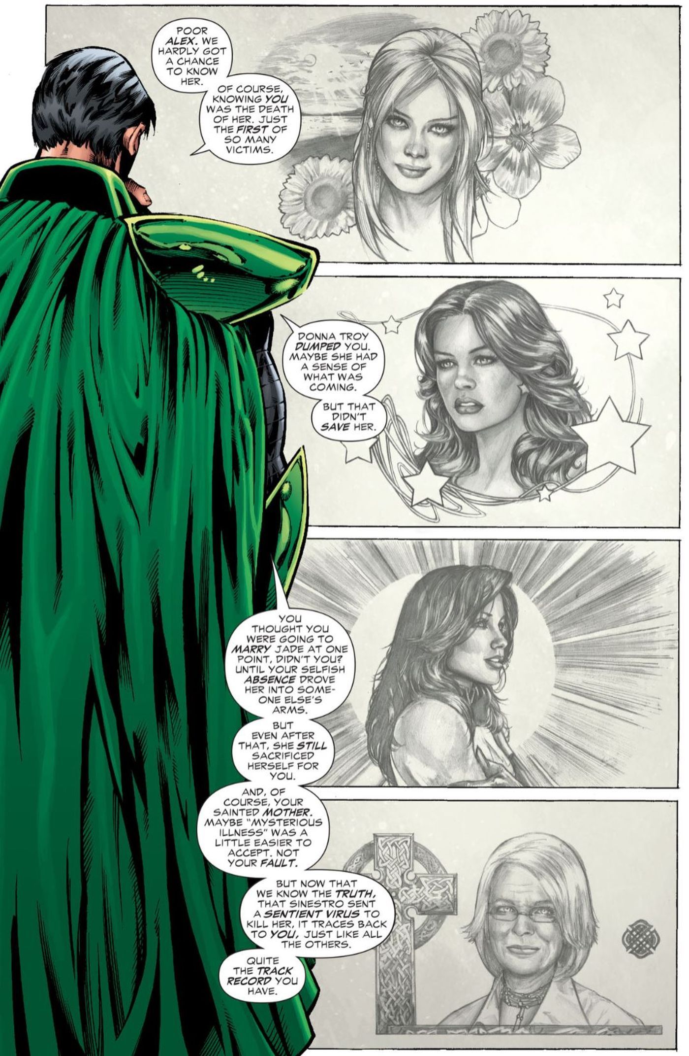 Parallax on Green Lantern Kyle Rayner Deaths DC Comics