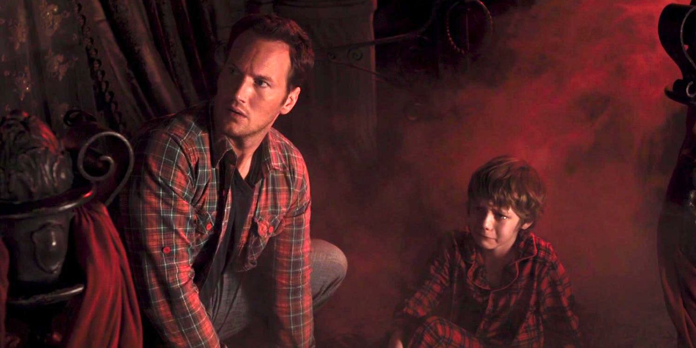 Patrick Wilson and Ty Simpkins in Insidious