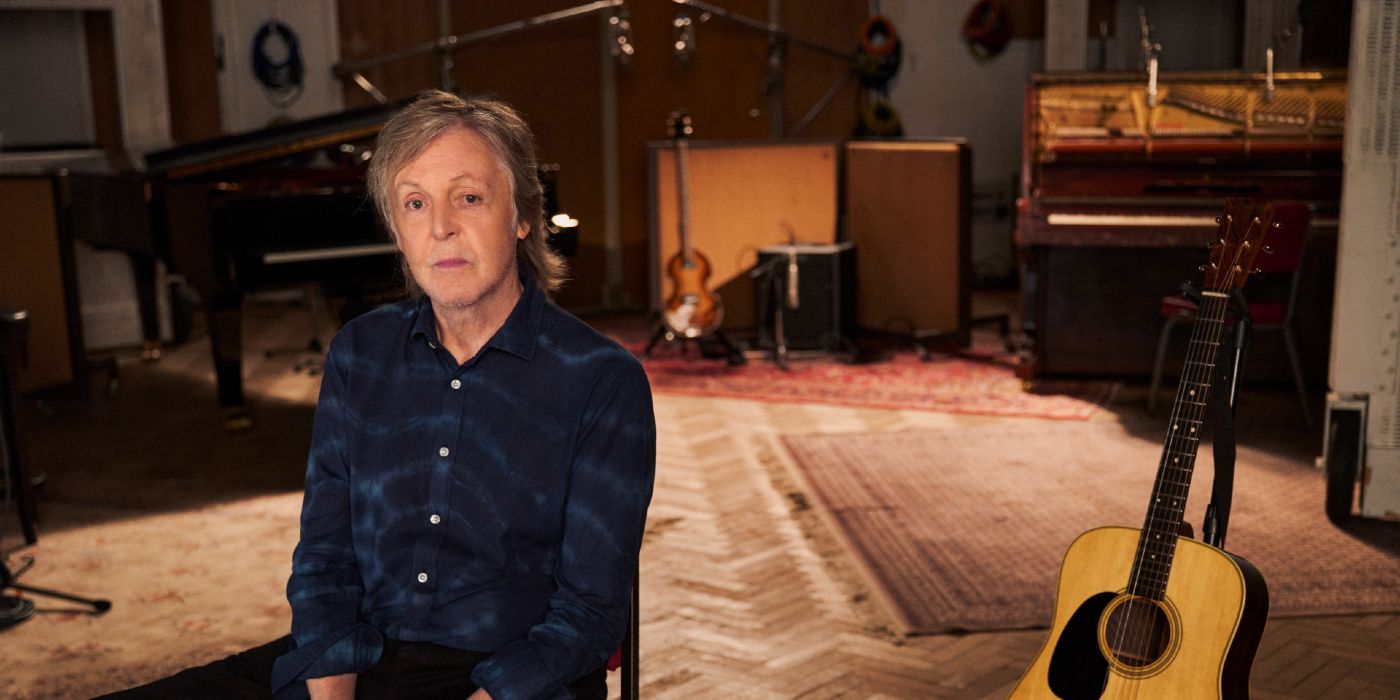 Sir Paul McCartney, in Studio 2 Abbey Road.