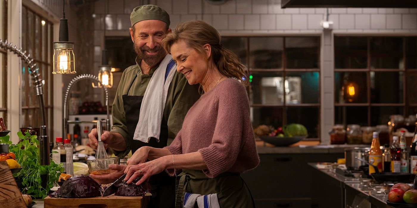 Peter Stormare and Marie Richardson in Food and Romance