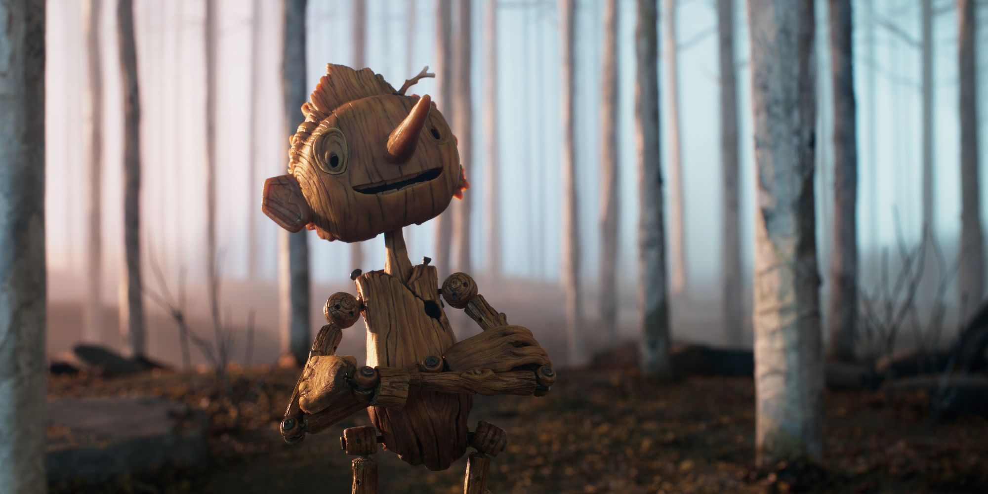 Pinocchio in the Guillermo del Toro Netflix movie.