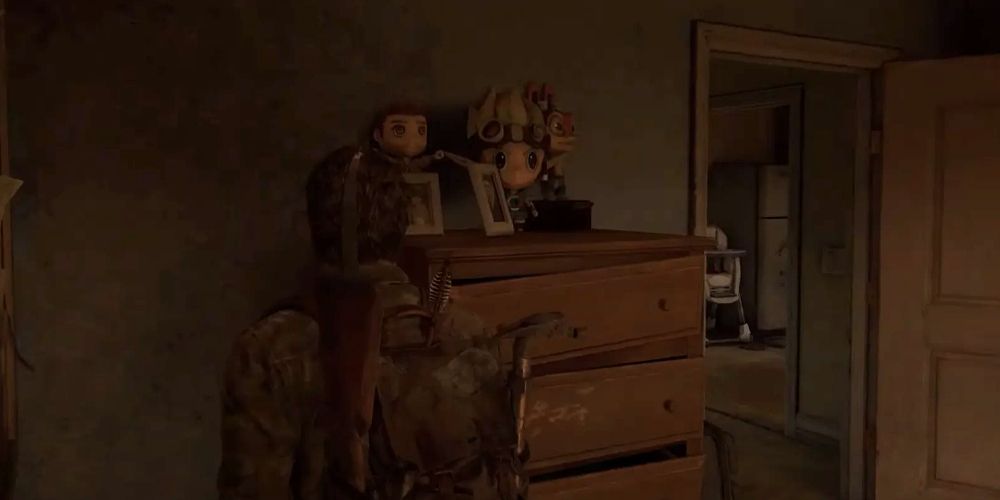 Brinquedos de pelúcia Jak & Daxter são vistos em The Last Of Us
