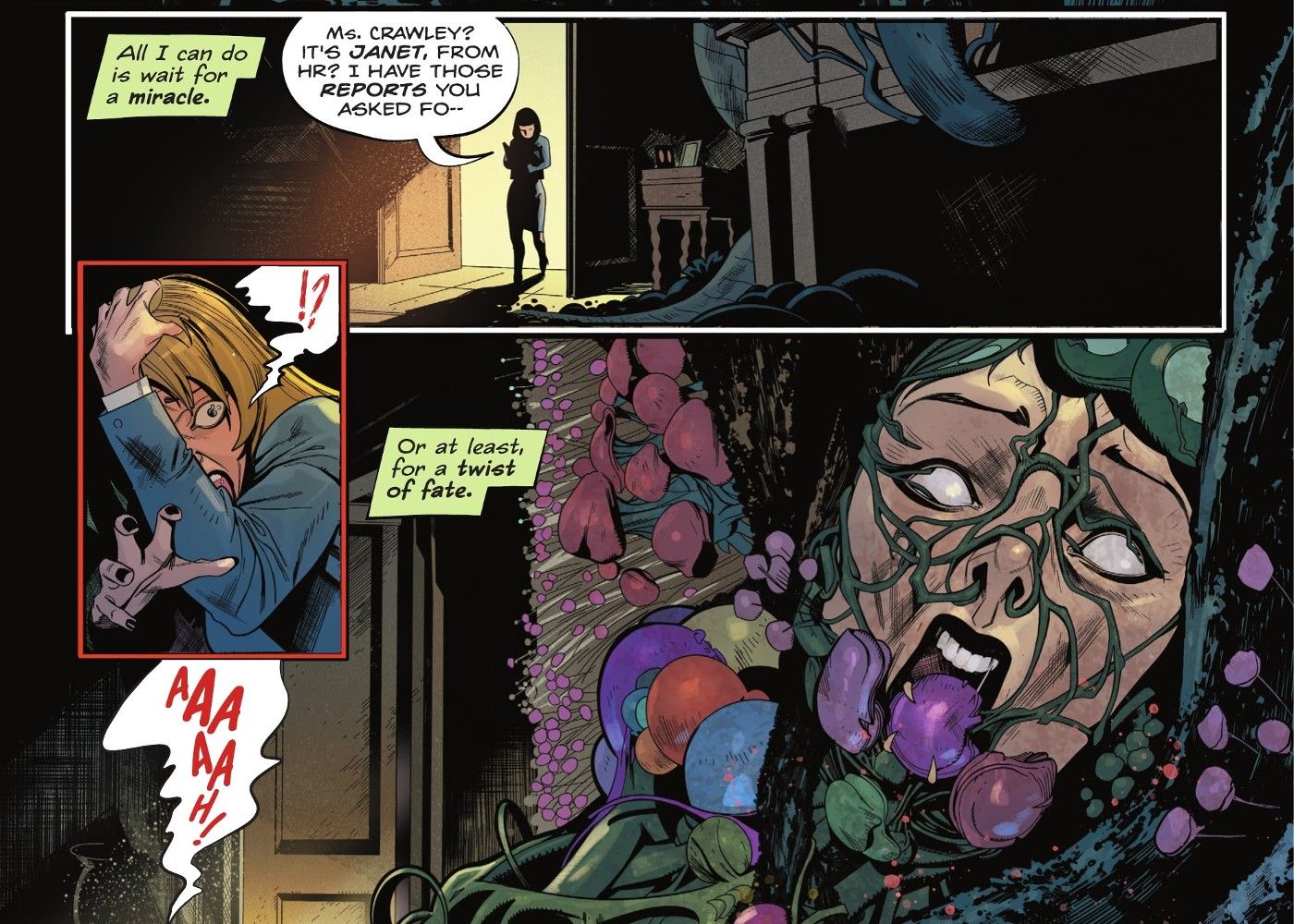 Poison Ivy Dying of lamia spores in Poison Ivy #7 