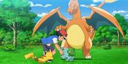 Pokemon Ash Charizard Pokemon Ash Charizard