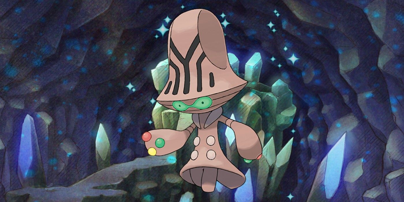 Beheeyem in Cryptic Cave from Pokémon Mystery Dungeon.